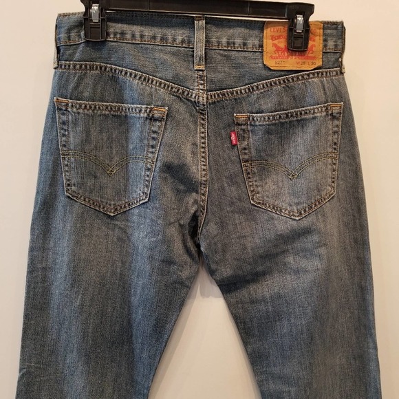 Levi's 527 Blue Jeans 2019 Waterless Blue Jeans Mens Size 29 x 30 - Picture 3 of 16